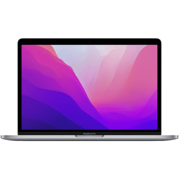 Apple MacBook Pro M2 chip with 8-core CPU and 10-core GPU, 256GB SSD - Space Grey - Arabic Keyboard