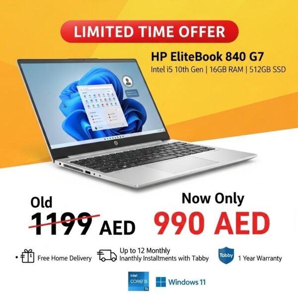 HP EliteBook 840 G7 i5 | 16GB RAM | 512GB SSD