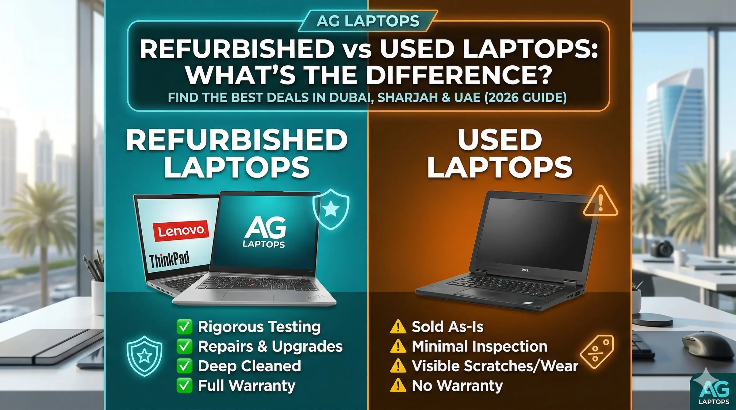 used laptop price in UAE